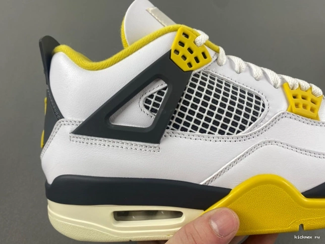 Rep Vivid Sulfur Air Jordan 4 WNNS AQ9129-101 0821